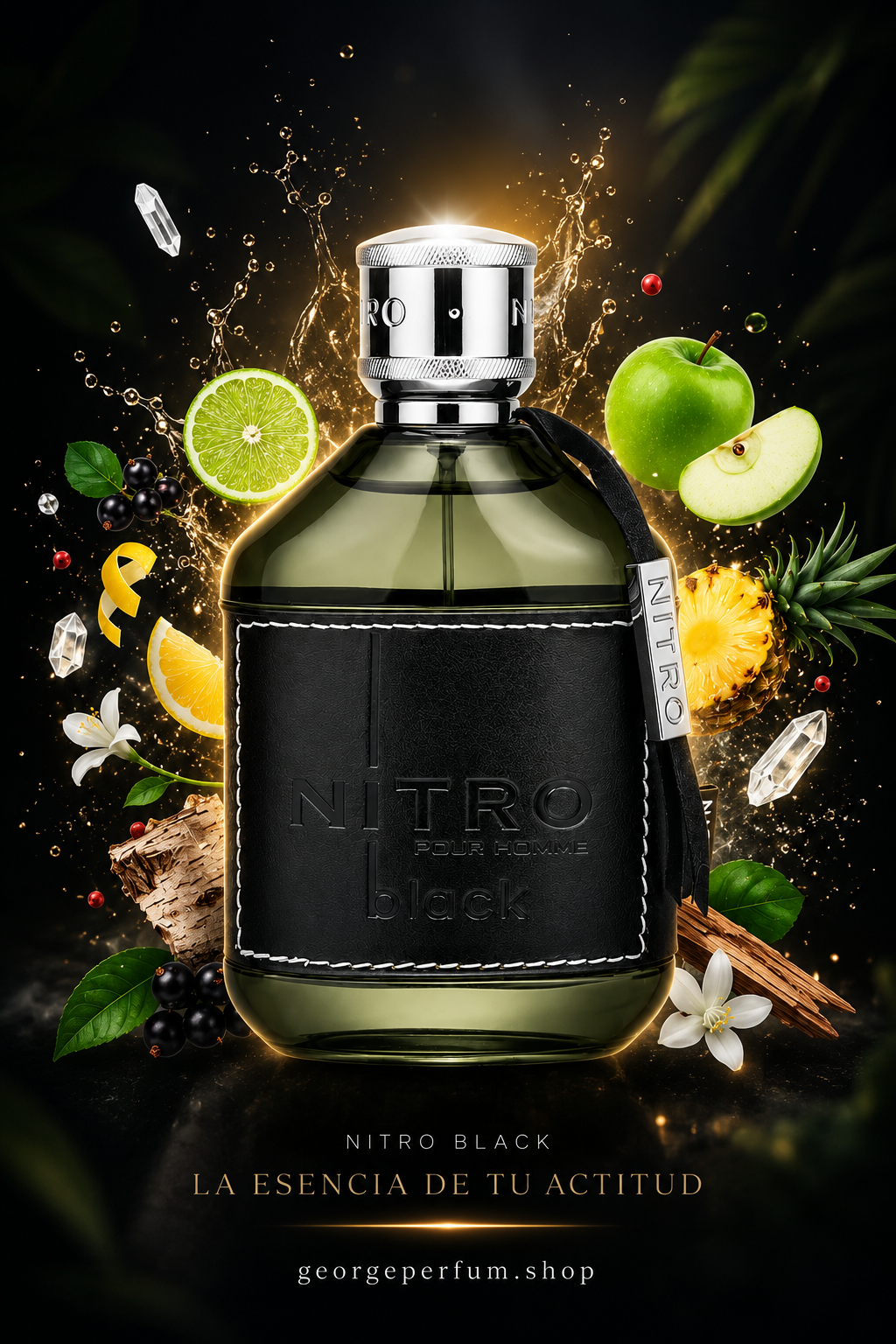 DUMONT PARIS NITRO BLACK EDP 100ML