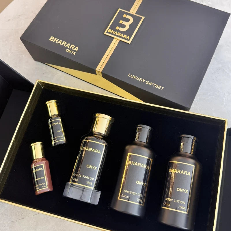 SET DE REGALO BHARARA ONIX 5 PIEZAS EDP