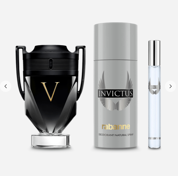 SET PACO RABANNE INVICTUS VICTORY EXTREME 3 PIEZAS