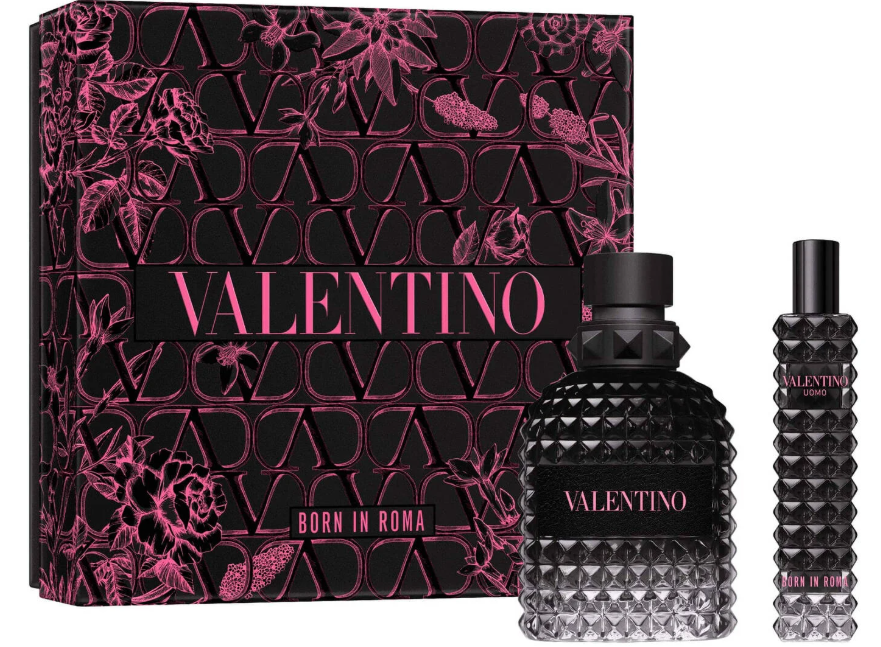 VALENTINO UOMO BORN IN ROMA GIF SET 2PC EDT