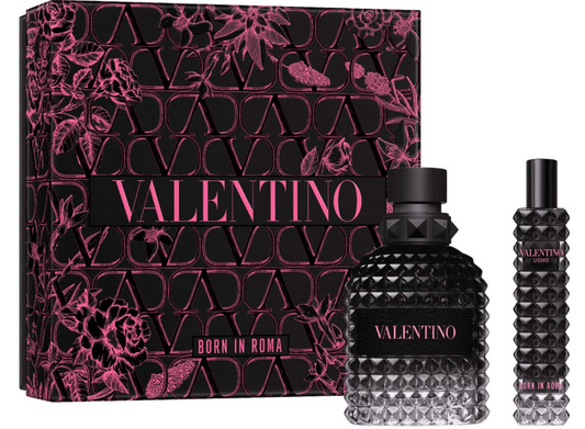 VALENTINO UOMO BORN IN ROMA GIF SET 2PC EDT