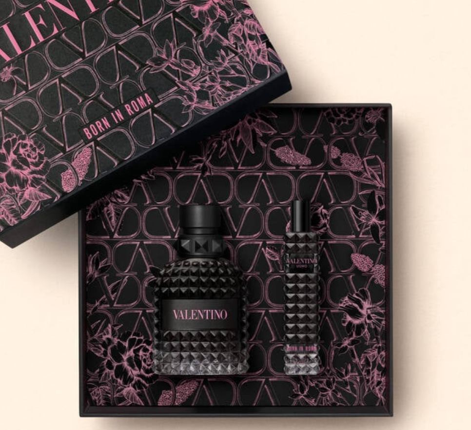 VALENTINO UOMO BORN IN ROMA GIF SET 2PC EDT