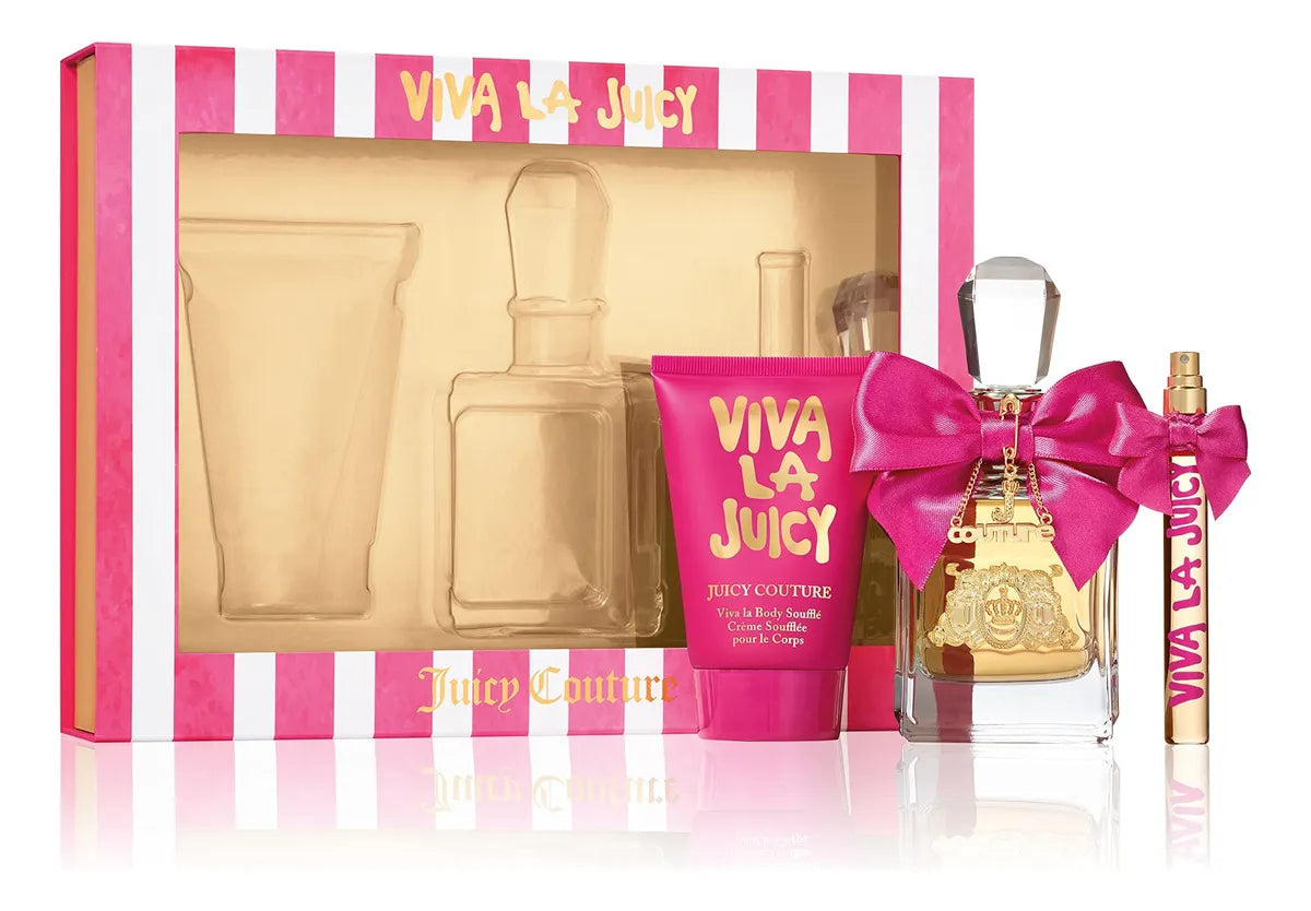 VIVA LA JUICY COUTURE SET 3 PIEZAS
