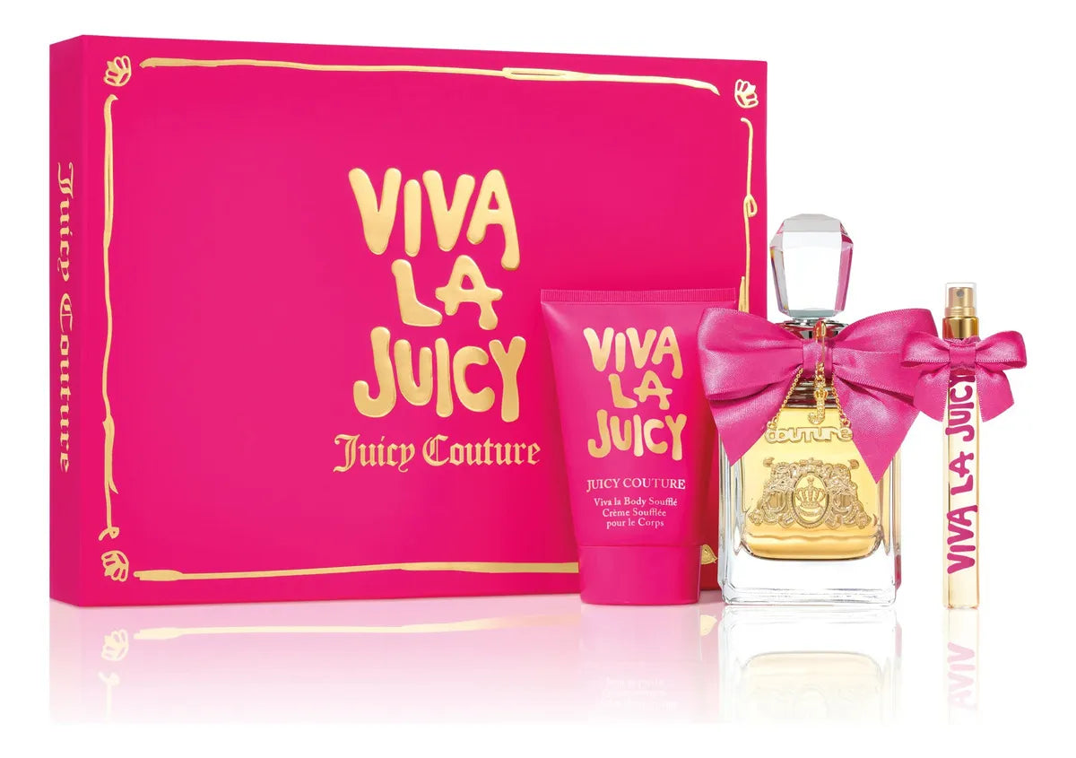VIVA LA JUICY COUTURE SET 3 PIEZAS
