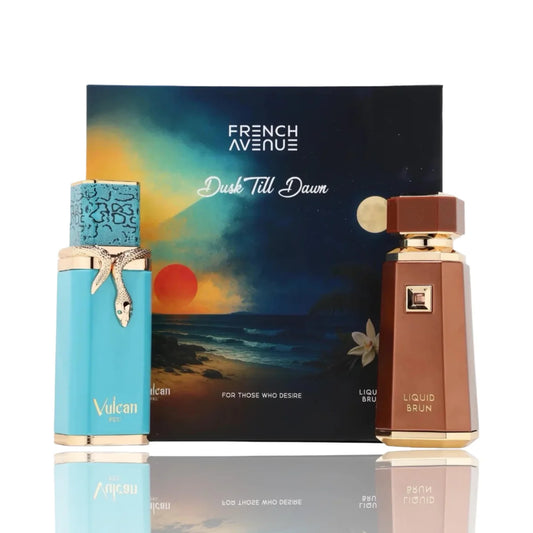 SET DE REGALO LIQUID BRUN + VULCAN FEU (100 ML C/U)