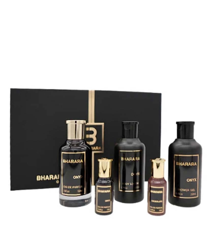 SET DE REGALO BHARARA ONIX 5 PIEZAS EDP